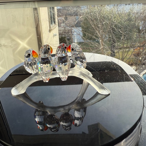 Crystal Bird Figurine on Arch - Picture 10 of 13